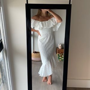 C/MEO Collective White Dress